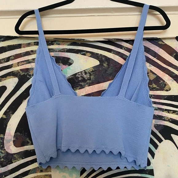 NWOT 'Zara' Knit Plunge Tank - Picture 2 of 3